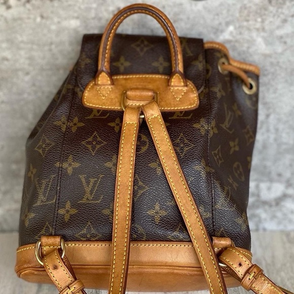 Louis Vuitton Montsouris PM backpack monogram - Picture 7 of 10